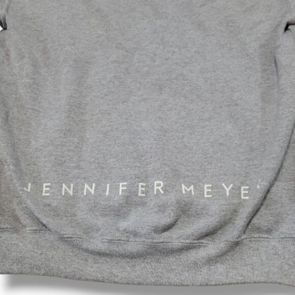 Jennifer Meyer Sweatshirt Size Small Pullover Hoodie Sweatshirt Graphic Print - Picture 6 of 8